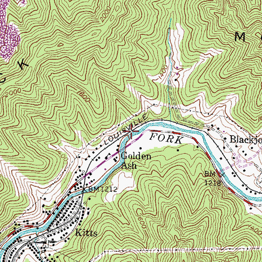 Topographic Map of Newbert Railroad Station (historical), KY
