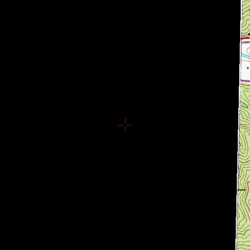 Topographic Map of Sandvale Post Office (historical), KY