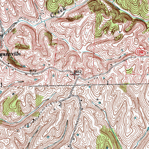 Topographic Map of Fairview School (historical), KY