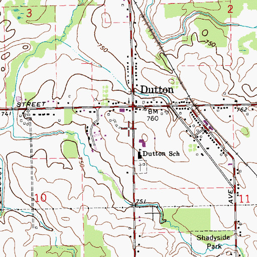 Topographic Map of Redeemer Covenant Church, MI