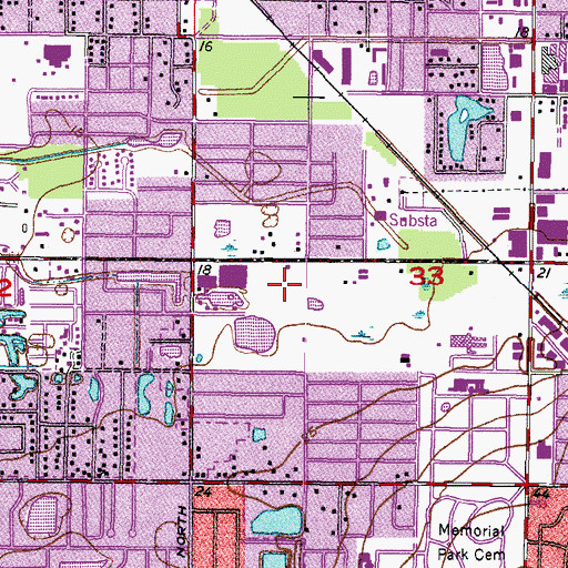 Topographic Map of Doctor Edward J Lurie Equestrian Park, FL