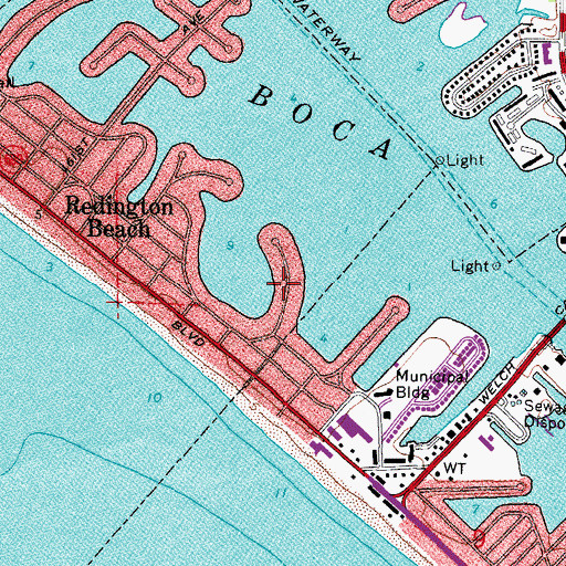 Topographic Map of War Veterans Park, FL
