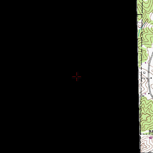 Topographic Map of North Benson Hills (historical), KY