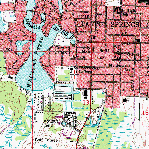 Topographic Map of Rotary Field, FL