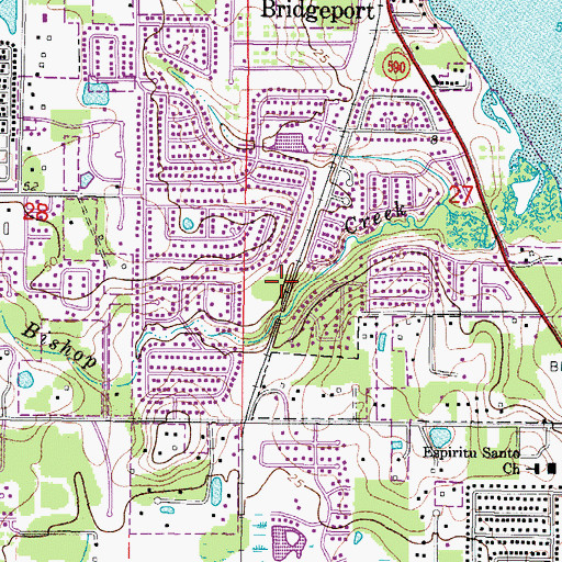 Topographic Map of North City Park, FL