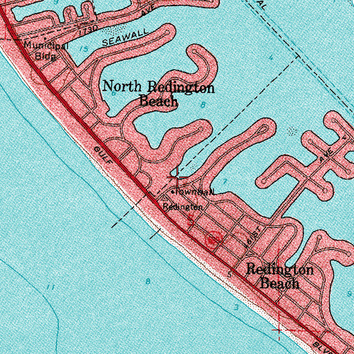 Topographic Map of Friendship Park, FL