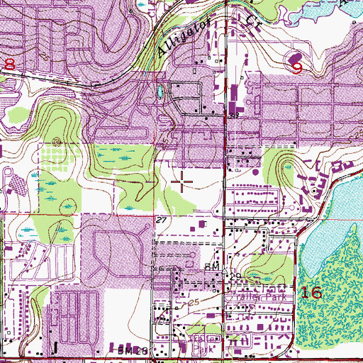 Topographic Map of E. C. Moore Complex (1 - 7), FL