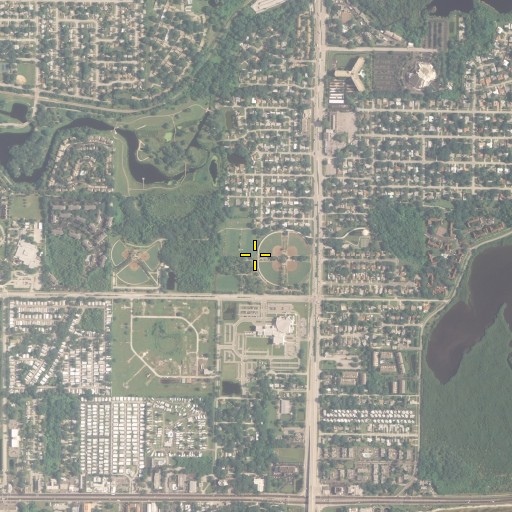 Aerial/Satellite Image of E. C. Moore Complex (1 - 7), FL