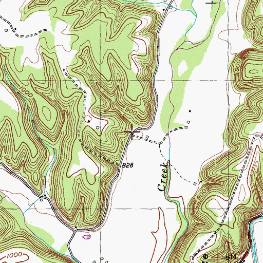 Topographic Map of Good Hope School (historical), KY