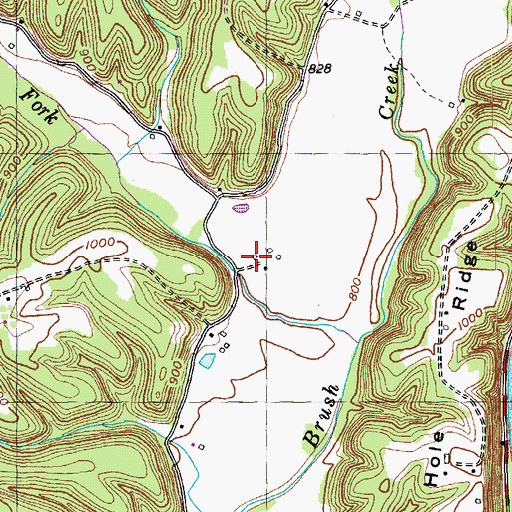 Topographic Map of Whitehead School (historical), KY