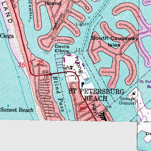 Topographic Map of McKenney Park, FL