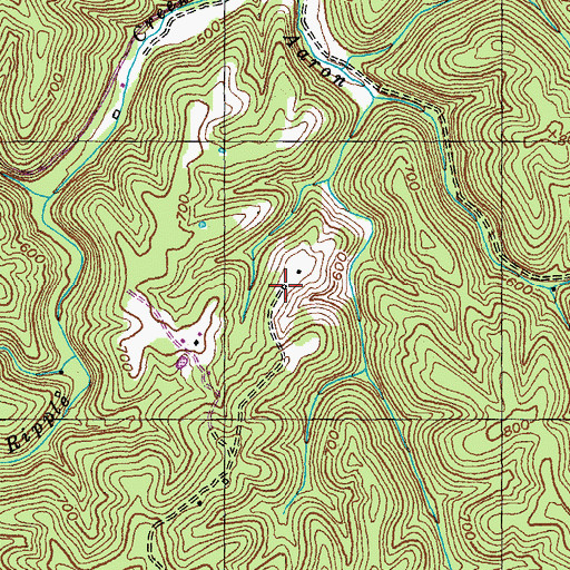 Topographic Map of Kelly School (historical), KY