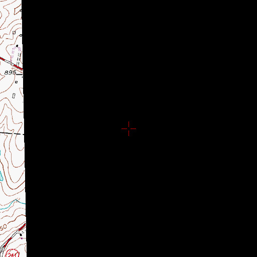 Topographic Map of Pleasureville Depot Railroad Station (historical), KY
