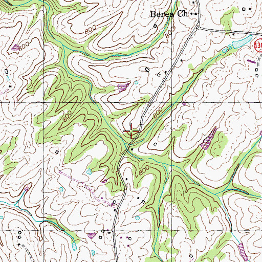 Topographic Map of School Number Twenty-Six (historical), KY