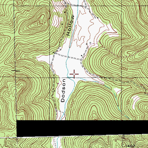 Topographic Map of Tuttle Cemetery, KY