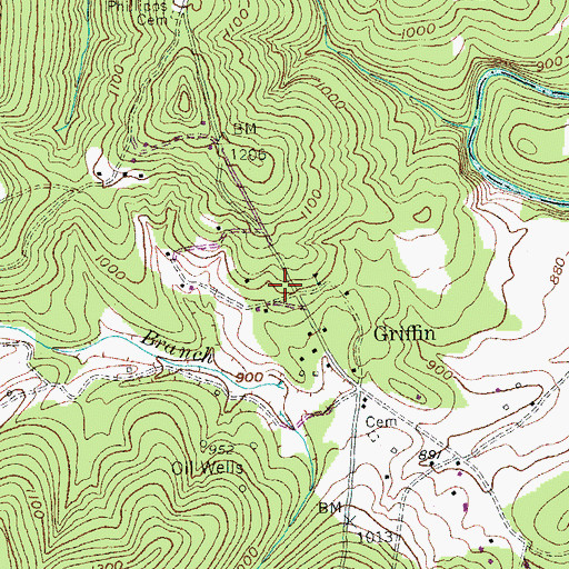 Topographic Map of Dobbs School (historical), KY