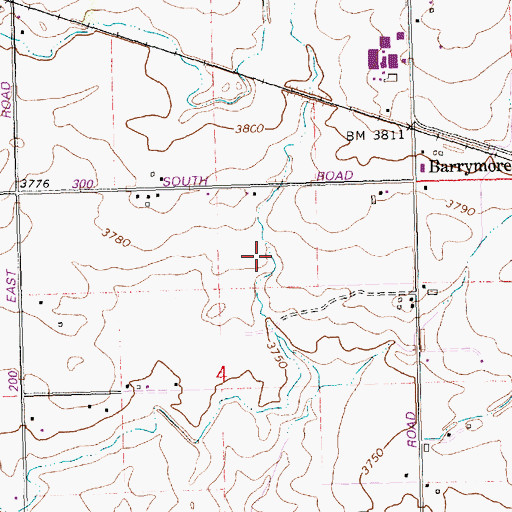 Topographic Map of Lateral L-5, ID