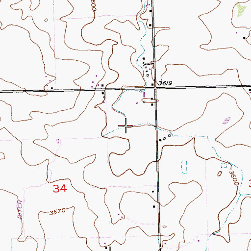 Topographic Map of Lateral N-4, ID