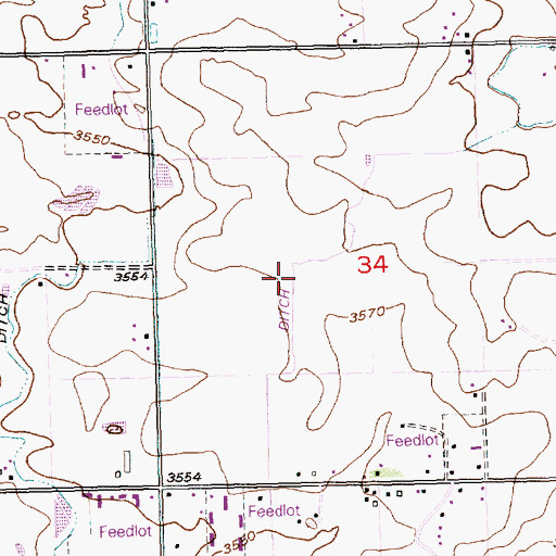 Topographic Map of Lateral N-5, ID