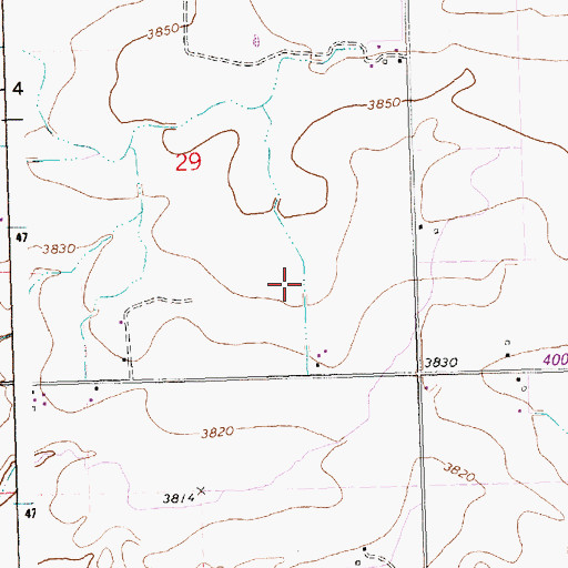 Topographic Map of Lateral R-16, ID