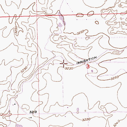 Topographic Map of Lateral W-26, ID