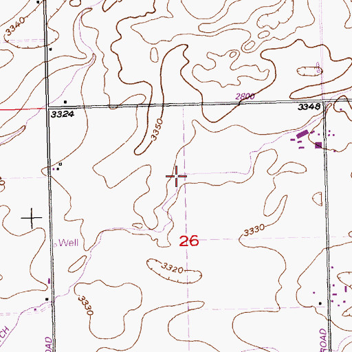 Topographic Map of Lateral W-37, ID