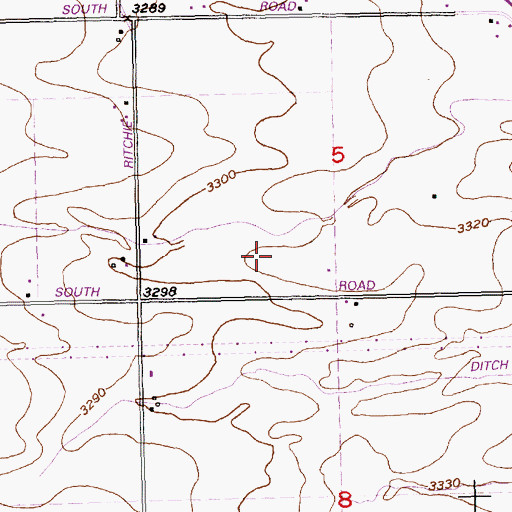 Topographic Map of Lateral X-29, ID