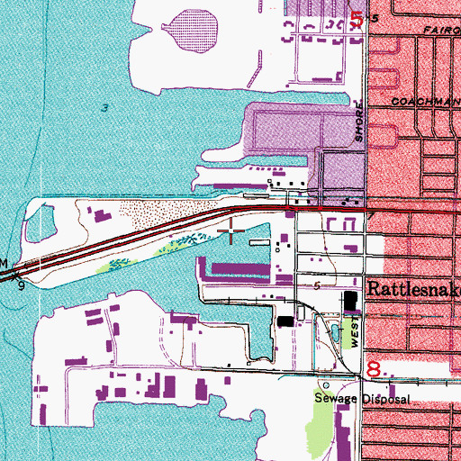 Topographic Map of "Salty" Sol Boat Ramp, FL