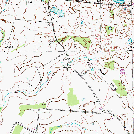 Topographic Map of Keith School (historical), KY