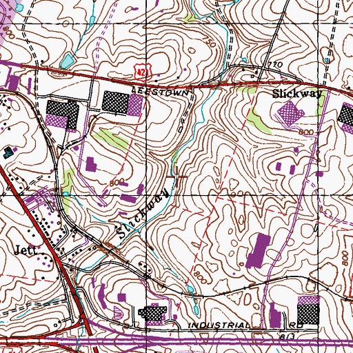 Topographic Map of Graben Tavern (historical), KY