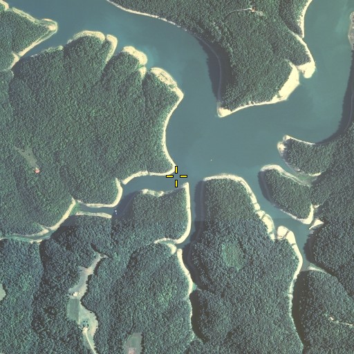 Aerial/Satellite Image of Barnes Branch, KY