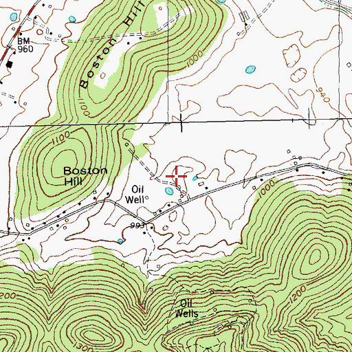 Topographic Map of Hayden Cemetery, KY