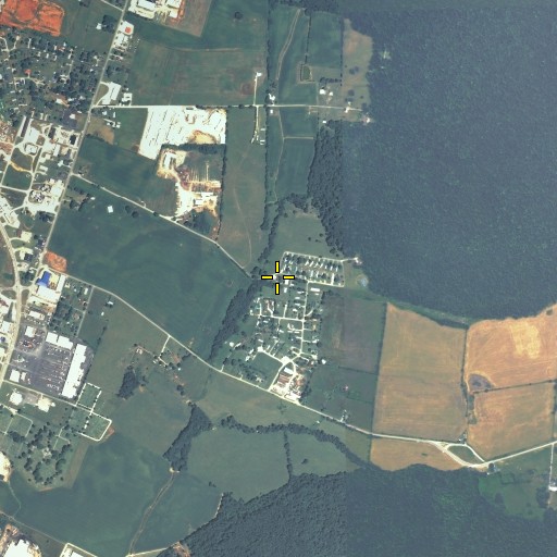 Aerial/Satellite Image of Kendrick Spring, KY