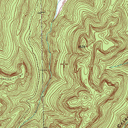 Topographic Map of Lyons Cemetery, KY