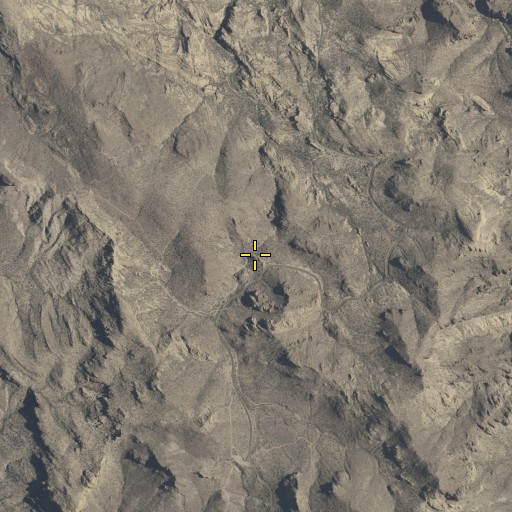 Aerial/Satellite Image of Apache Gap, AZ