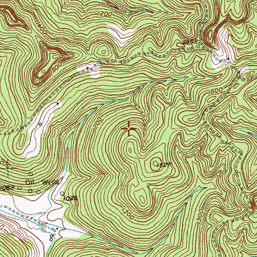 Topographic Map of Rattlesnake Cliff, KY