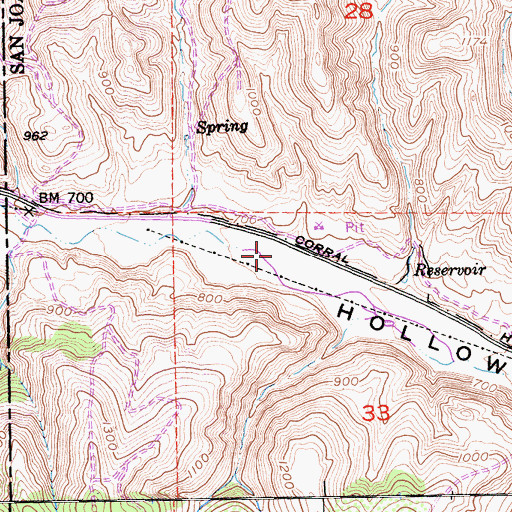 Topographic Map of Carnegie State Vehicular Recreation Area, CA