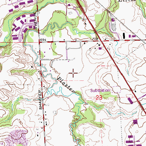 Topographic Map of Christian Reformed Recreation Center and Fellowship Greens Golf Course, MI