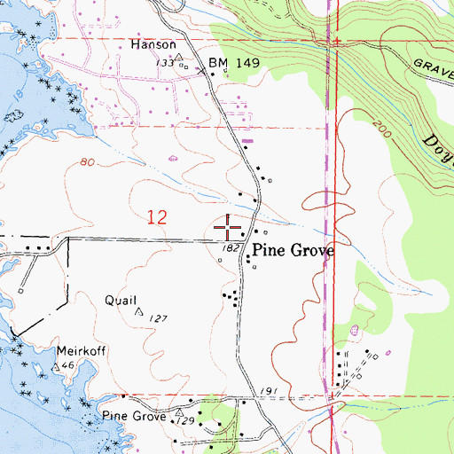 Topographic Map of Point Cabrillo Light Station State Historic Park, CA