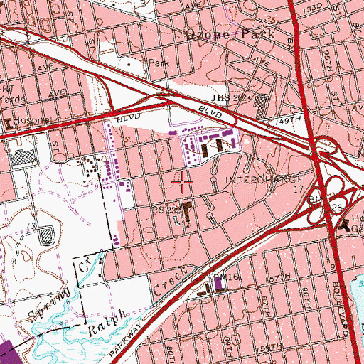 Topographic Map of J and J Music Studios, NY