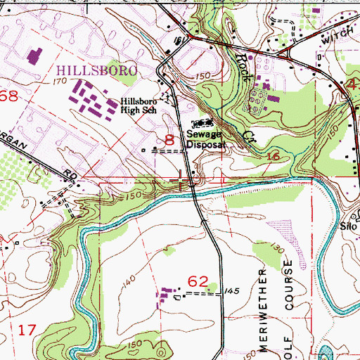 Topographic Map of Trepha M. Baron Pavilion, OR