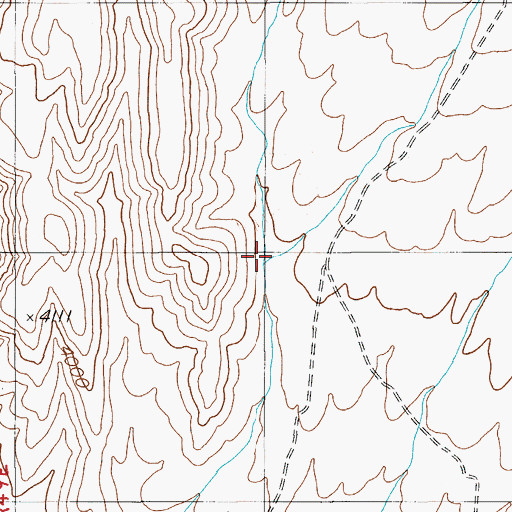 Topographic Map of Shepherd Wash, NV