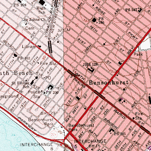 Topographic Map of Universal Dance Studio, NY