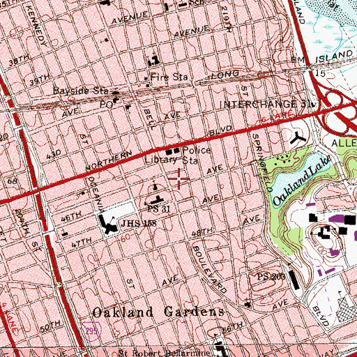 Topographic Map of Kids Kampus, NY