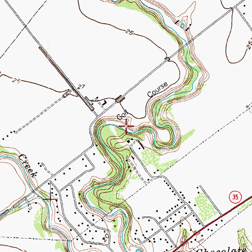 Topographic Map of Hatch Cemetery, TX