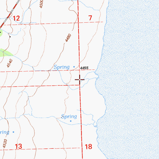 Topographic Map of Boyd Creek, CA