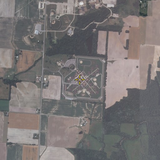 Aerial/Satellite Image of Centralia Correctional Center, IL