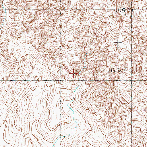 Topographic Map of Muddy Mountains Wilderness, NV