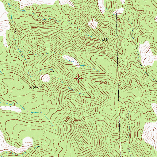 Topographic Map of Clover Mountains Wilderness, NV