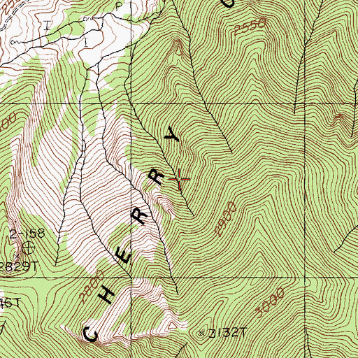 Topographic Map of Goshute Canyon Wilderness, NV